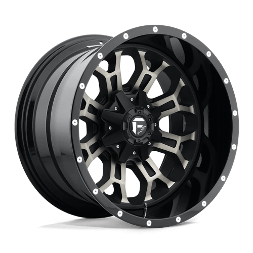 Fuel 2PC D268 22X14 6X135/5.5 MT-BLK-DDT -70MM Wheels