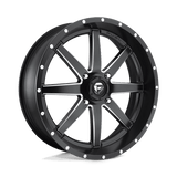 Fuel UTV D538 16X7 4X156 MT-BLK-MIL 13MM Wheels