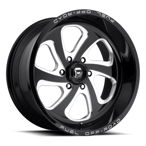 Fuel 1PC FLOW 18X9 8X6.5 NBL 5.00 125.2 01MM Wheels