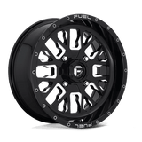 Fuel UTV STROKE UTV 18X7 4X137 110.1 NBL +13 Wheels