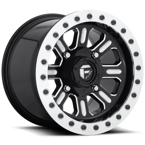 Fuel UTV HARDLINE UTV BL 15X10 4X156 132 NBL +25 Wheels