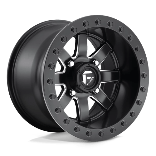 Fuel UTV MAVERICK LT UTV BL 15X10 4X156 +0 NBD Wheels