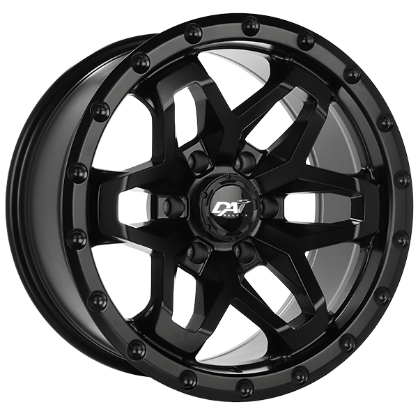 DAI Wheels Blitz Satin BlackDW1261701 | Size: 17x9.0 | Bolt Pattern: 6x139.7 | Offset: -15 | Center Bore: 108.1
