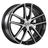 DAI Wheels LEVEL Gloss Black - Machined FaceDW10814001 | Size: 14x6.0 | Bolt Pattern: 4x100 | Offset: 38 | Center Bore: 73.1