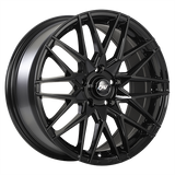 DAI Wheels NERVE Gloss BlackDW11017001 | Size: 17x7.5 | Bolt Pattern: 4x100 | Offset: 40 | Center Bore: 73.1