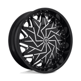DUB 1PC DAZR 26X10 5X4.5/4.75 72.56 NBL +05 Wheels