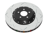DBA 19+ Chevrolet Camaro ZL1 (w/ NAS Nuts) 5000 Series Black Hat T3 Slotted KP Brake Rotor - Black