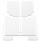 DEI 20-22 Jeep Gladiator JT 4-Door Boom Mat Complete Headliner Kit - 7 Piece - White
