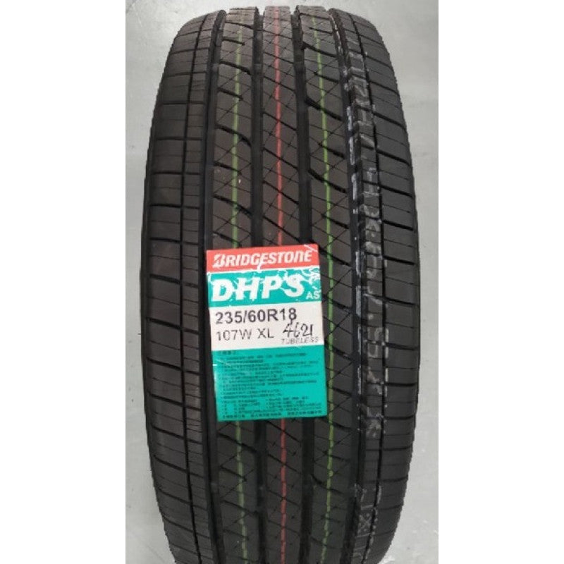 MISC Brands 235/60R18 107W BRIDGESTONE DUELER HP SPORT A/S 400/A/B [ MADE IN TAIWAN ] Tire