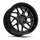 Aodhan 18x9.5 DS01 Series | Black Vacuum | 5x100 | +35 | 73.1