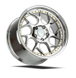 Aodhan 18x8.5 DS01 Series | Vacuum Chrome | 5x100 | +35 | 73.1