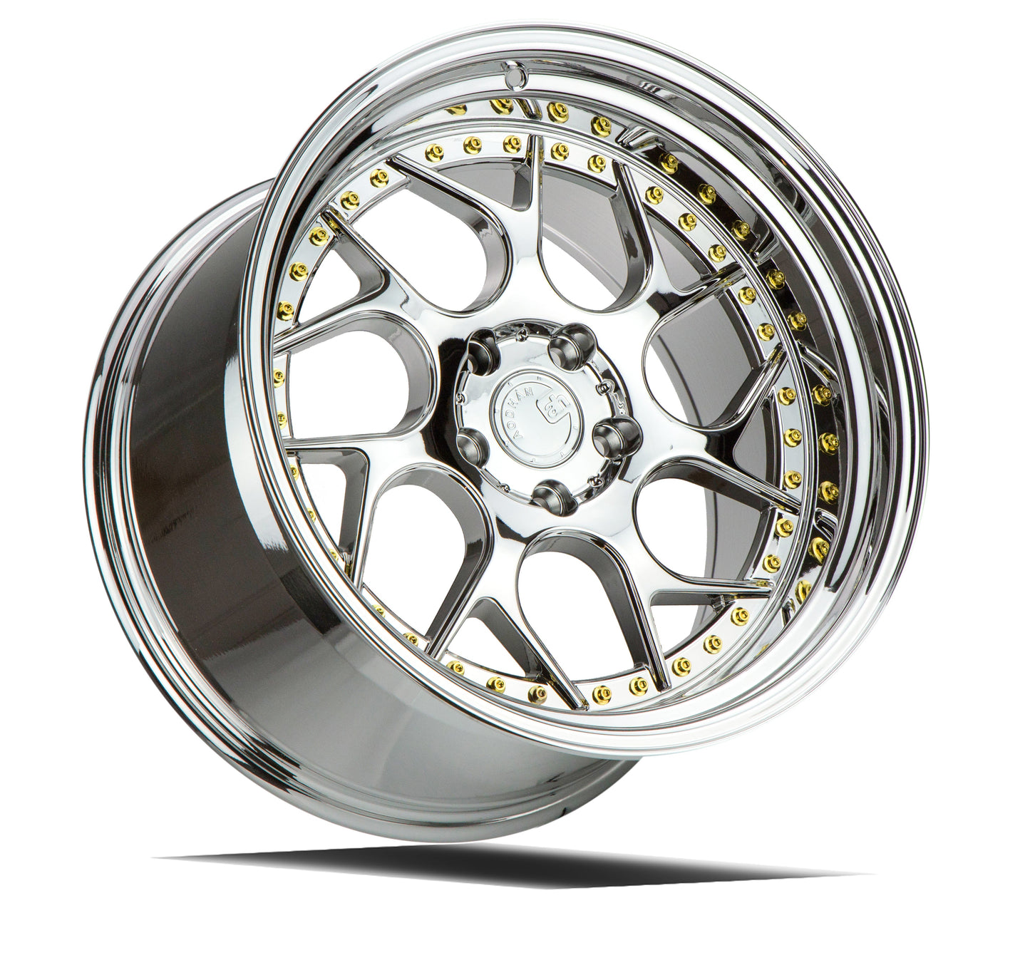 Aodhan 18x10.5 DS01 Series | Vacuum Chrome | 5x114.3 | +22 | 73.1