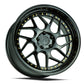 Aodhan 18x9.5 DS01 Series | Black Vacuum | 5x114.3 | +15 | 73.1