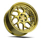 Aodhan 19x10.5 DS01 Series | Gold Vacuum | 5x114.3 | +22 | 73.1
