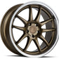Aodhan 18x8.5 DS02 Series | Bronze w/Machined Lip | 5x114.3 | +35 | 73.1
