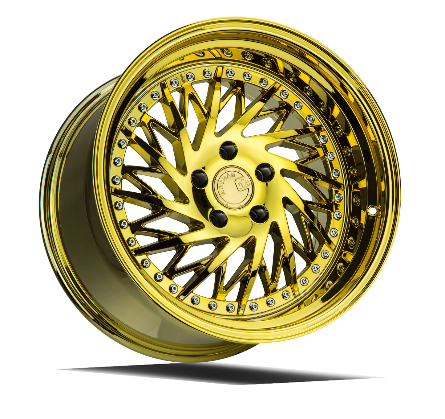 Aodhan 18x9.5 DS03 Series | Gold Vacuum | 5x114.3 | +22 | 73.1