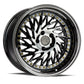 Aodhan 18x9.5 DS03 Series | Black Vacuum | 5x100 | +35 | 73.1
