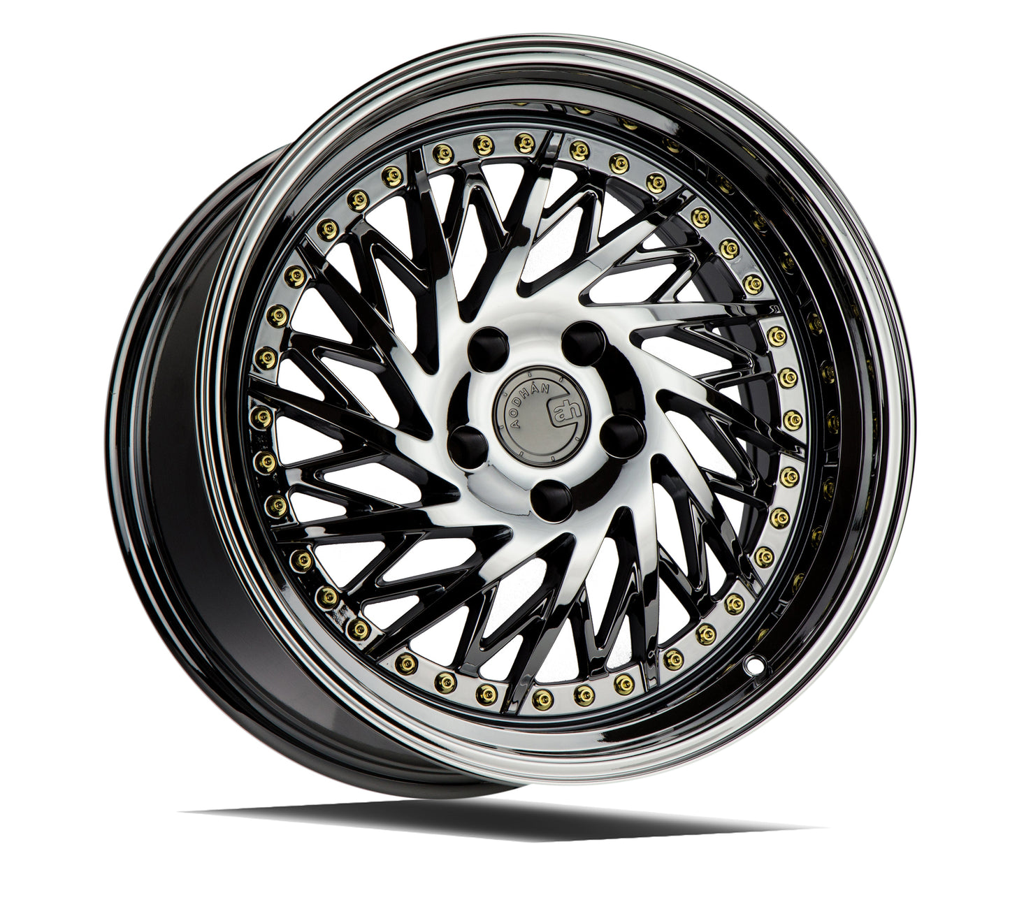 Aodhan 18x9.5 DS03 Series | Gold Vacuum | 5x100 | +35 | 73.1