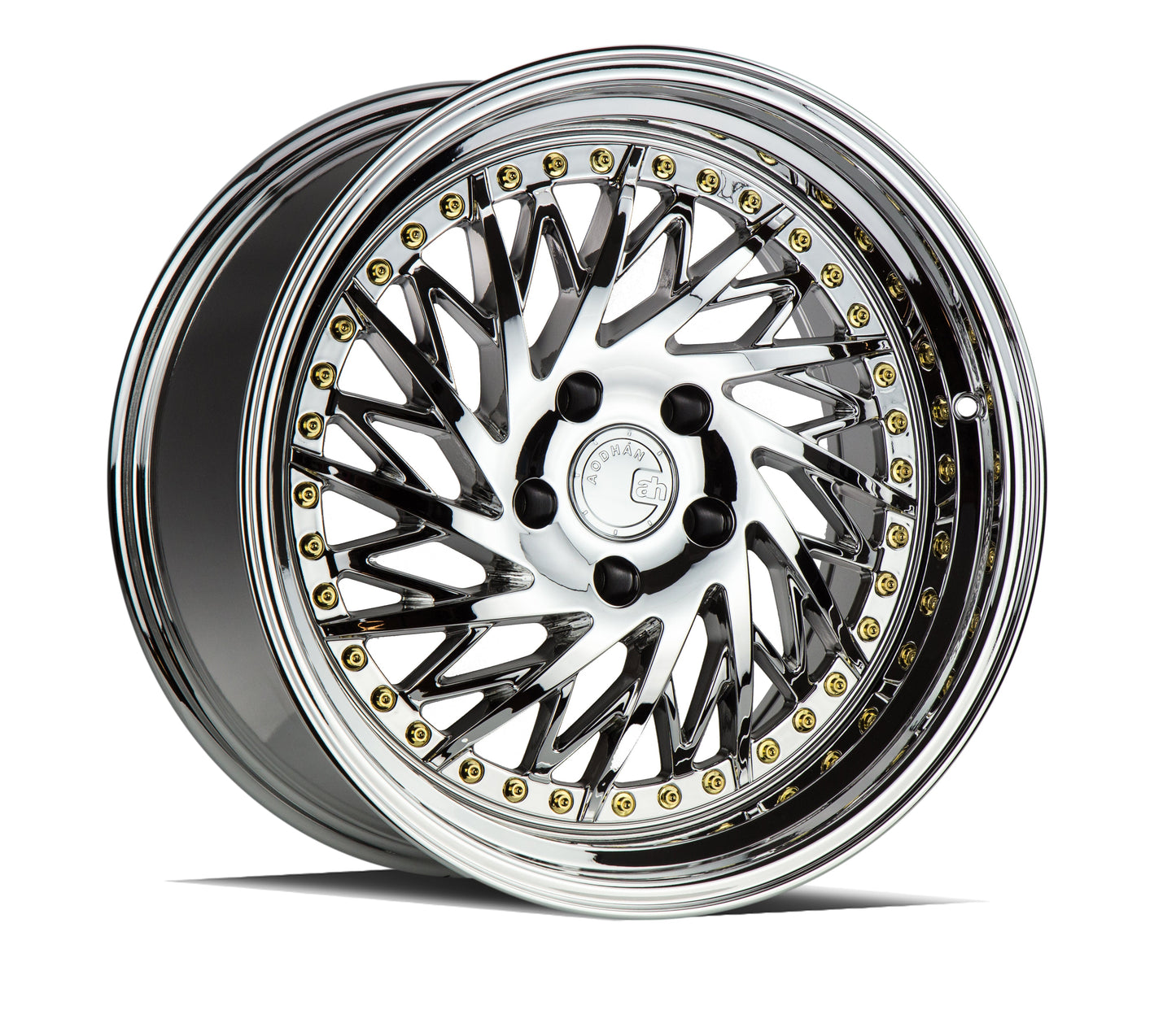 Aodhan 18x9.5 DS03 Series | Vacuum Chrome | 5x100 | +35 | 73.1