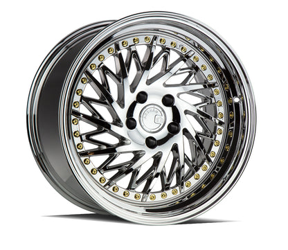 Aodhan 18x9.5 DS03 Series | Vacuum Chrome | 5x100 | +35 | 73.1