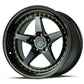 Aodhan 18x8.5 DS05 Series | Silver w/Machined Face | 5x100 | +35 | 73.1