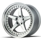 Aodhan 18x9.5 DS05 Series | Silver w/Machined Face | 5x114.3 | +15 | 73.1