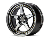Aodhan 19x9.5 DS05 Series | Silver w/Machined Face | 5x114.3 | +22 | 73.1