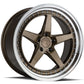 Aodhan 18x8.5 DS05 Series | Bronze w/Machined Lip | 5x114.3 | +35 | 73.1