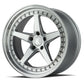 Aodhan 18x9.5 DS05 Series | Silver w/Machined Face | 5x114.3 | +22 | 73.1