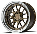 Aodhan 18x9.5 DS06 Series | Bronze w/Machined Lip | 5x114.3 | +30 | 73.1