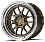 Aodhan 18x9.5 DS06 Series | Bronze w/Machined Lip | 5x100 | +35 | 73.1