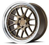 Aodhan 18x9.5 DS06 Series | Bronze w/Machined Lip | 5x114.3 | +22 | 73.1