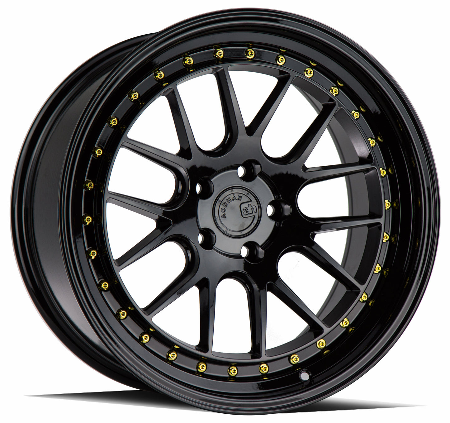 Aodhan 18x9.5 DS06 Series | Gloss Black | 5x114.3 | +15 | 73.1