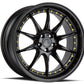 Aodhan 18x9.5 DS07 Series | Gloss Black | 5x114.3 | +22 | 73.1