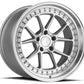 Aodhan 19x9.5 DS08 Series | Silver w/Machined Face | 5x120 | +35 | 72.6