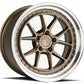 Aodhan 18x9.5 DS08 Series | Bronze w/Machined Lip | 5x100 | +35 | 73.1