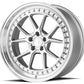Aodhan 18x8.5 DS08 Series | Silver w/Machined Face | 5x114.3 | +35 | 73.1