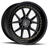 Aodhan 19x8.5 DS08 Series | Bronze w/Machined Lip | 5x114.3 | +35 | 73.1