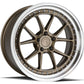 Aodhan 18x9.5 DS08 Series | Bronze w/Machined Lip | 5x114.3 | +15 | 73.1