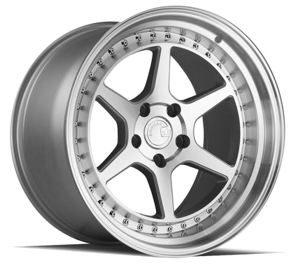 Aodhan 19x8.5 DS09 Series | Silver w/Machined Face | 5x114.3 | +35 | 73.1