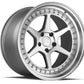 Aodhan 18x10.5 DS09 Series | Candy Red w/ (Chrome Rivets) | 5x114.3 | +22 | 73.1