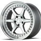 Aodhan 19x11 DS09 Series | Gloss Black W /Gold Rivets | 5x114.3 | +15 | 73.1