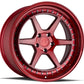 Aodhan 18x8.5 DS09 Series | Gloss Black W /Gold Rivets | 5x100 | +35 | 73.1