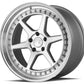 Aodhan 18x8.5 DS09 Series | Silver w/Machined Face | 5x100 | +35 | 73.1