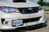 2011-2014 Subaru WRX/STI Hatchback 2PC Front Splitter