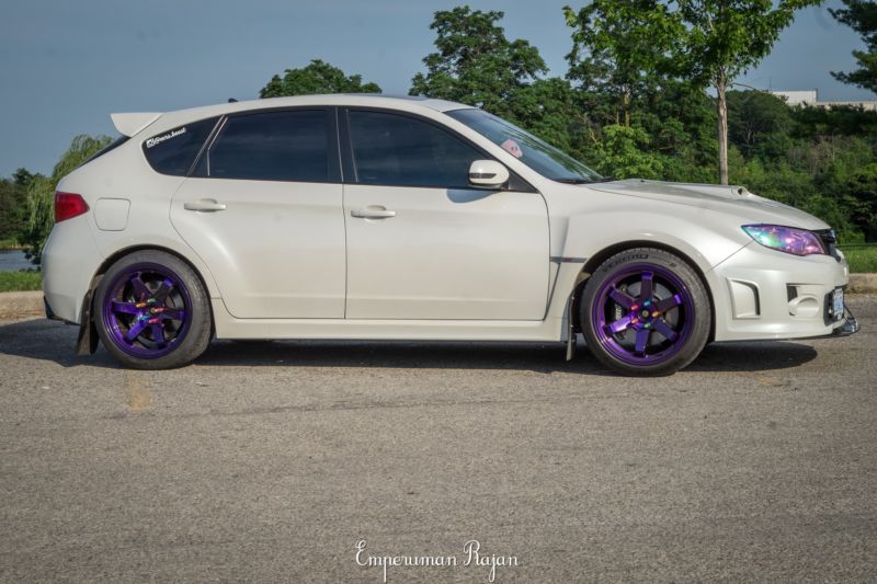 2011-2014 Subaru WRX Hatchback 2PC Side Splitters