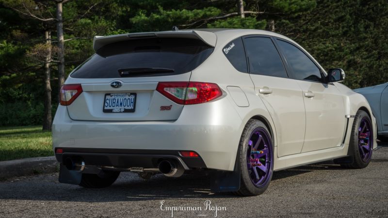 2011-2014 Subaru WRX Hatchback 2PC Side Splitters
