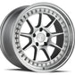 Aodhan 19x9.5 DS-X Series | Silver w/Machined Face | 5x114.3 | +15 | 73.1