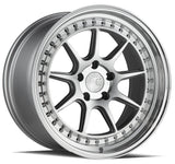 Aodhan 19x11 DS-X Series | Silver w/Machined Face | 5x114.3 | +22 | 73.1