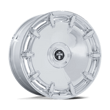 DUB 1PC CHEEF 26X10 BLANK 72 +15 CHROME Wheels